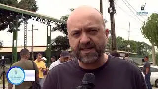Prefeito de Rio Branco visita famílias em abrigo e acompanha preparação do Parque de Exposições