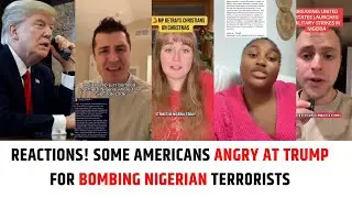 AMERICANS DIVIDED IN REACTIONS TOWARDS TRUMP BOMBING  TERRORISTS IN NORTHERN NIGERIA SOKOTO