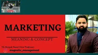 Marketing | Meaning and Concept | Hindi | Marketing Management I #education #business #management
