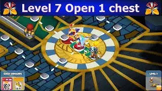Open 1 chest level 7 castle event | 20/26 Second Ra Dragon  DML