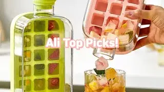 [Ali Top Picks] Ice Cube Bottle | Say Goodbye to Bulky Ice Trays ✅ Buy link⬇️⬇️