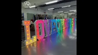 Custom 2FT/3FT/4FT Marquee Letter Lights