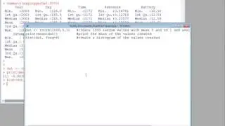 Intro to Data Analysis with R - Scripts in R