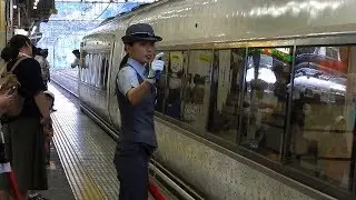IZU CRAILE(伊豆クレイル)小田原到着から回送発車女性駅員アナウンス