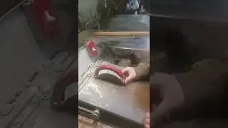 making a stone sphere with only a drill press and a saw