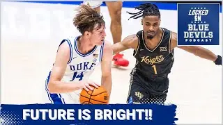 Duke Basketball's Freshmen SHINE in Exhibition Win Over UCF | Duke Blue Devils Podcast