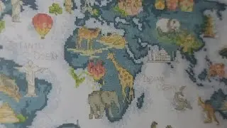 unboxing review of cross stitch kits from AliExpress