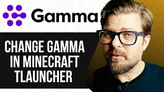 HOW TO CHANGE GAMMA IN MINECRAFT TLAUNCHER 2025! FULL GUIDE