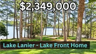 $2.349M Lake Lanier Home in Gainesville, GA I Atlanta Luxury Homes I Lake Homes For Sale