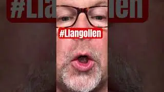 Beehives 🐝 stolen in #llangollen #pronounciation #cymraeg #shorts