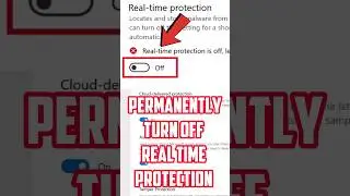 real-time protection is off permanently in tamil 2024