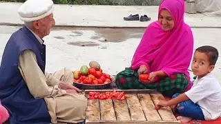 Tomato Drying Process | Tomato Sun Drying | Hunza Valley | Village Videos