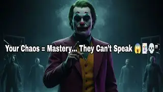 - They FINALLY Saw Your Madness Was Mastery… Now They’re Speechless 😱💀👑 | Joker Speech 🃏🔥Joker Speec