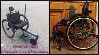 Transfer from Standard Manual Wheelchair to GRIT Freedom Chair