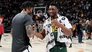 Donovan Mitchell Texting D'Angelo Russell To Join The Utah Jazz