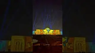 Sharjah light festival opening! 🎇😍 #shorts #shortsyoutube