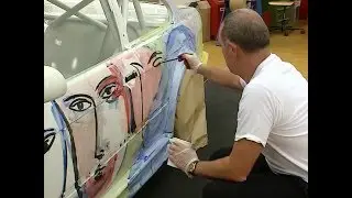 BMW 3er Renntourenwagen Art Car von Sandro Chia, 1992