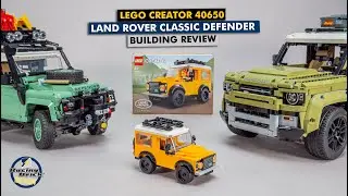 LEGO 40650 Creator Land Rover Classic Defender building review