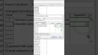 How to set WBS code in MS Project Pro?  #oberemokii #msproject #microsoftproject