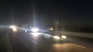 Driving At Night On An African Highway #asmr #africa 