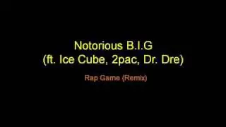 Notorious B.I.G (ft. Ice Cube, 2pac, Dr. Dre) - Rap Game (Remix)