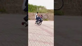 One Wheeling - FANI WHEELER 302 - Bike Wheeling - Bike Stunts - Honda 125 Wheeling 2025