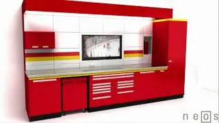 Premium NEOS Metal Garage Cabinets by Garage Envy