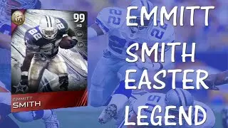Madden 15 Ultimate Team- Mut 15 Card Review- 99 Overall Easter Legends Emmit Smith