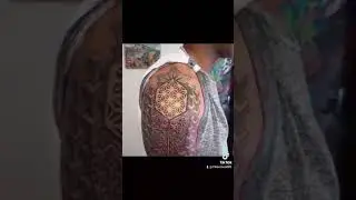 Geometric Tattoo  #tattoo #geometrictattoo #tattooartist #slaynetattoo #tattooartist
