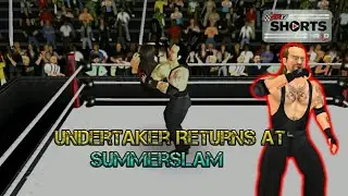 Wr3d mods|Undertaker Returns at Wwe summerslam 2017|Destroys Roman Reigns