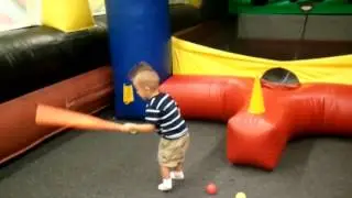 kaleb baseball bounce house
