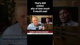 Election Day in Georgia: Cost A Fortune #shorts