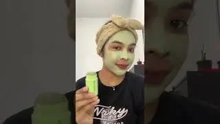 masker ijo mungil penyelamat kulit berjerawat☘️ #glad2glow