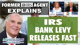 Ex-IRS Agent Reveals IRS Tax Levy Immediate Release Secrets