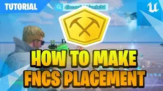 UEFN TUTORIAL | How To Make FNCS PLACEMENT 🏅