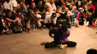 Bboy Fanatic( USA) Awesome flava in Raw Circles 2012