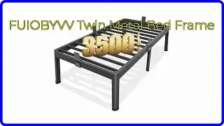 REVIEW (2025): FUIOBYVV Twin Metal Bed Frame. ESSENTIAL details.