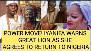 POWER MOVE! GREAT LION LEFT WITH NO CHOICE AS IYANIFA SETS TOUGH CONDITION TO RETURN TO NIGERIA  