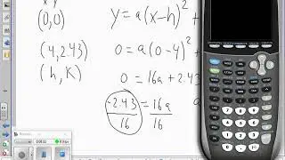 Parabola Modeling on Geogebra