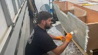 Обновление сборки лодки Salt Boatworks FRS 16 Flats. 4. Сшивание и склеивание. Стекловолокно для ...