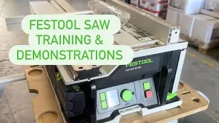 Festool 2025 Machinery Training and Demonstration, Drop Saw, Bench Saw, Plunge Saw