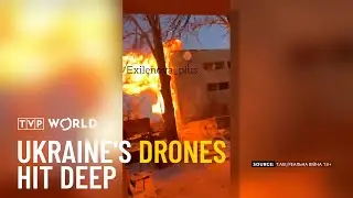Russian footage reveals precision Ukrainian drone strike | Military Mind