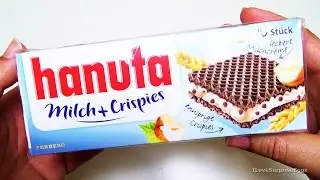 Hanuta | Milk & Crispies | [Taste & Review] [Germany]