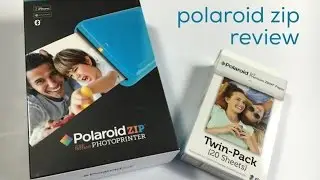 POLAROID ZIP PHOTO PRINTER UNBOXING & REVIEW
