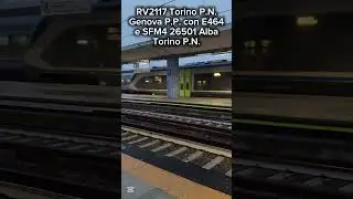 RV2117 e SFM4 26501 #train #torino #railway #trainspotting