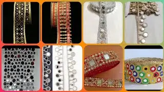 Mirror Work Lace Design Collection