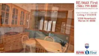 Home For Sale - 32508 Rosenbusch, Warren, MI