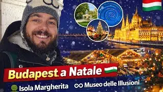 Budapest ci ha CONFUSI e stupiti 🇭🇺✨ Isola segreta, illusioni e mercatini di Natale