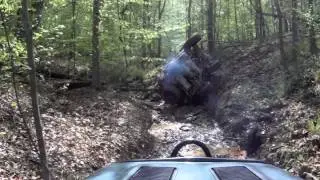 Jeep Flop on Cakewalk Trail - Tinsley Mill