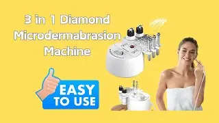 How to Use Home Diamond Microdermabrasion Machine for Exfoliation, Cleansing, Hydration | SR-NF105U